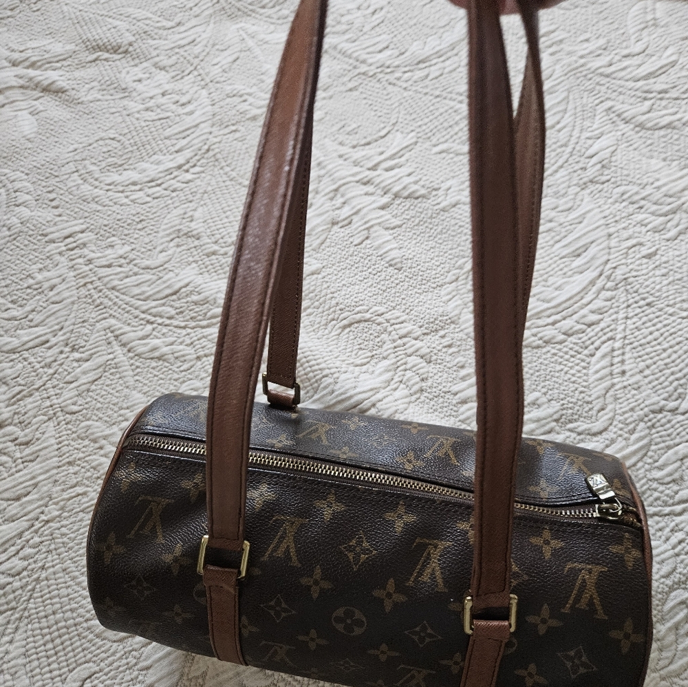 Louis Vuitton Canvas Papillon Handbag Authentic - Picture 1 of 7
